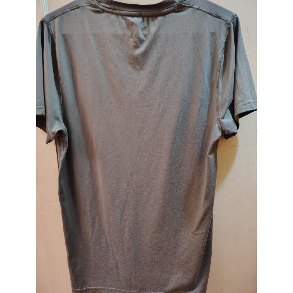 Medalist Shirt Mens Medium Gray Zeomax Performance Athletic Moisture Wicking Tee